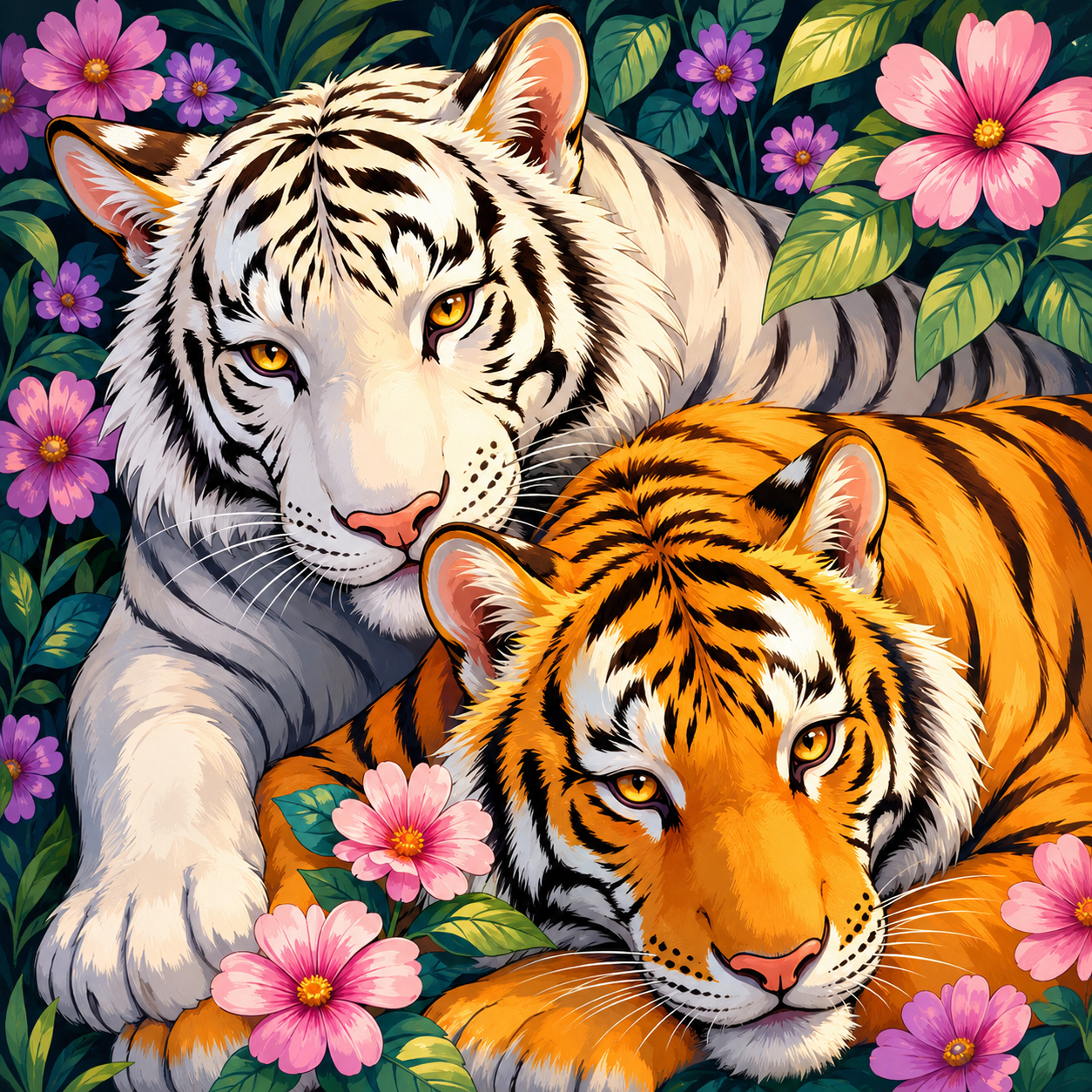L’Étreinte des Tigres