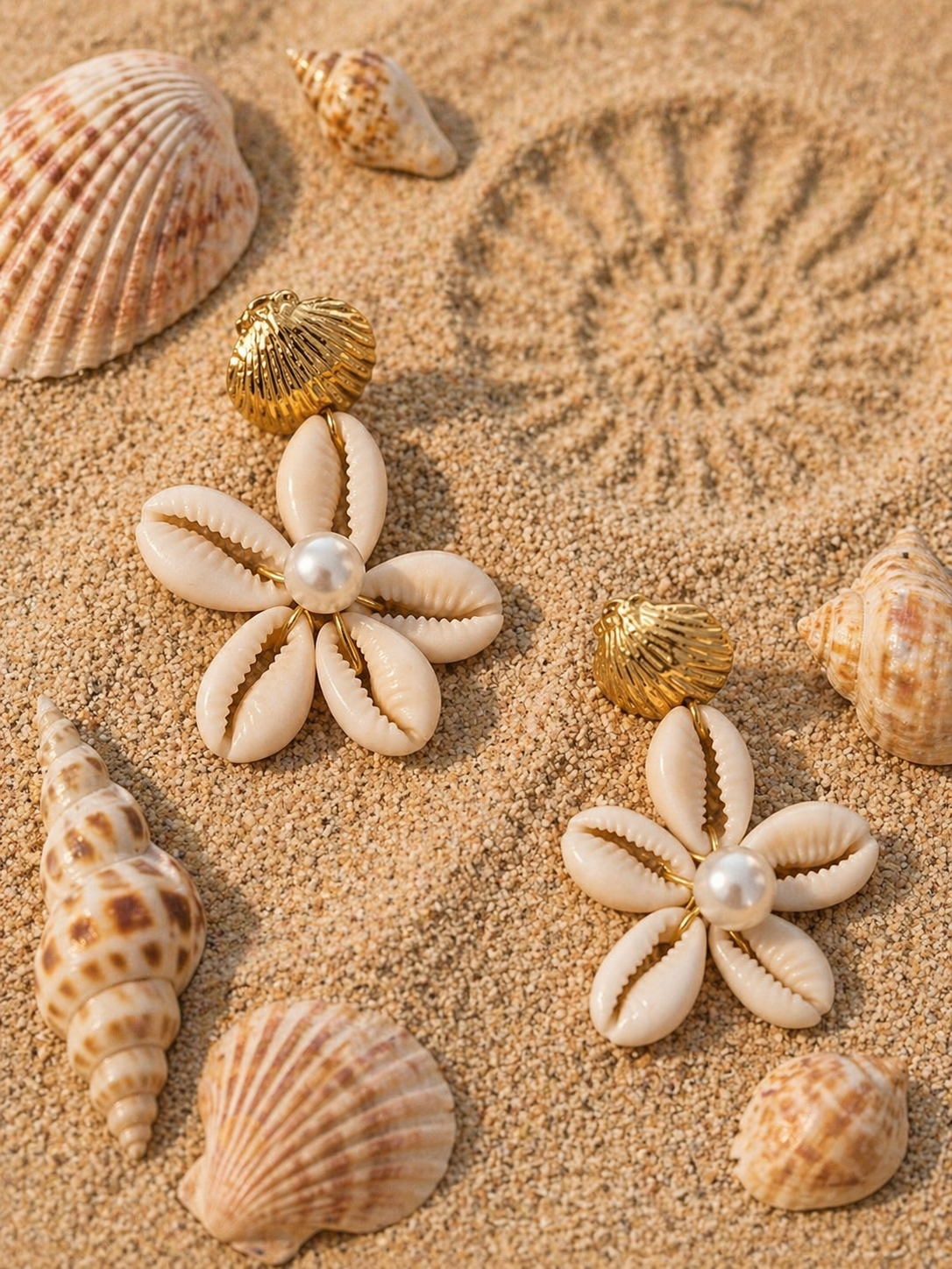 Boucle oreille océan