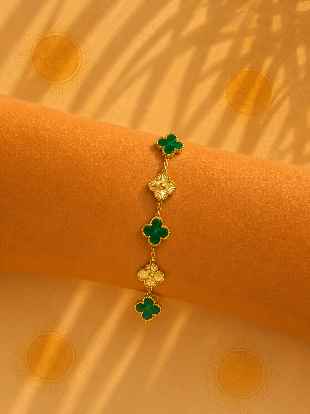 Bracelet tendance (vert)
