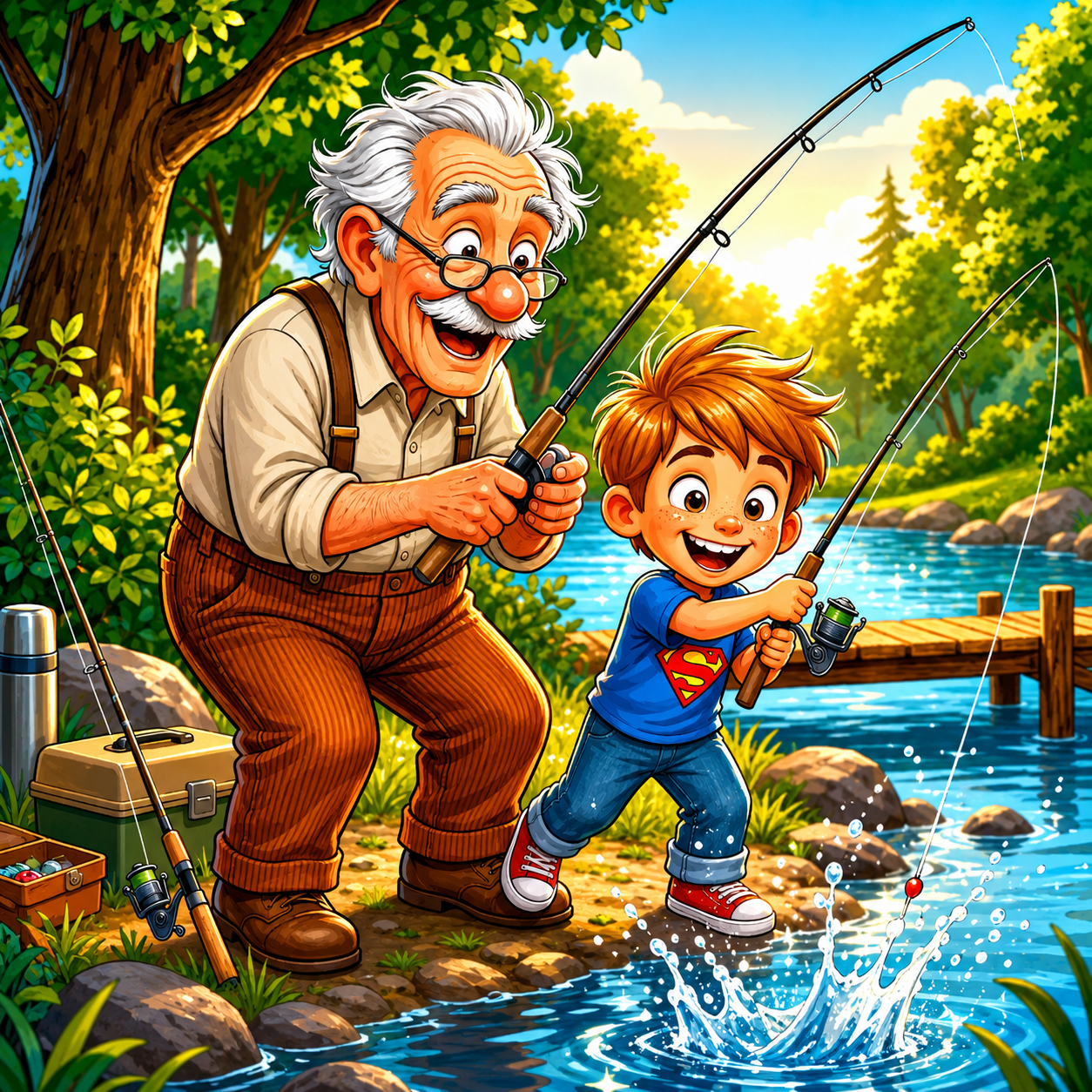 Un Moment avec Papy