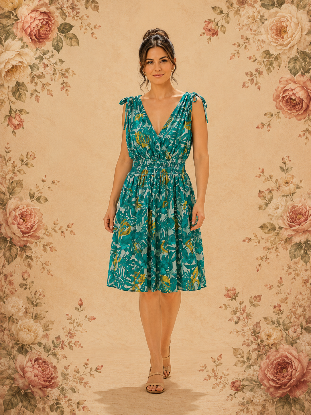 Robe Mathilde (turquoise)