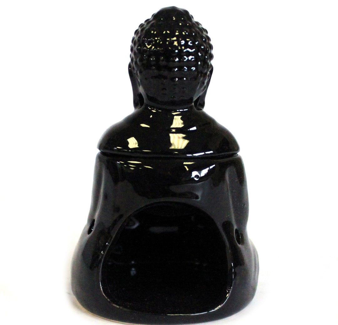 Brûleur à huile Bouddha assis