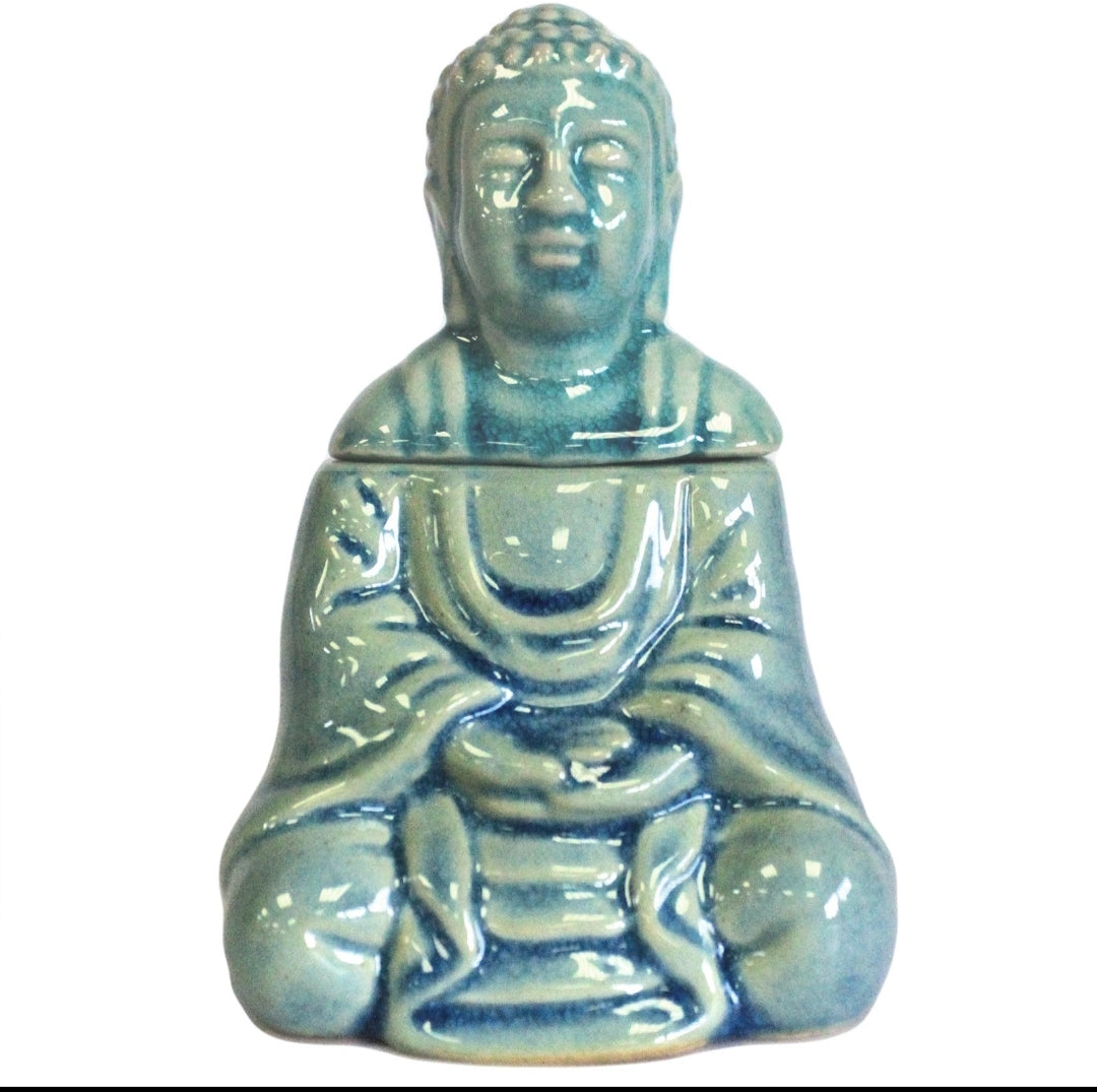 Brûleur à huile Bouddha assis