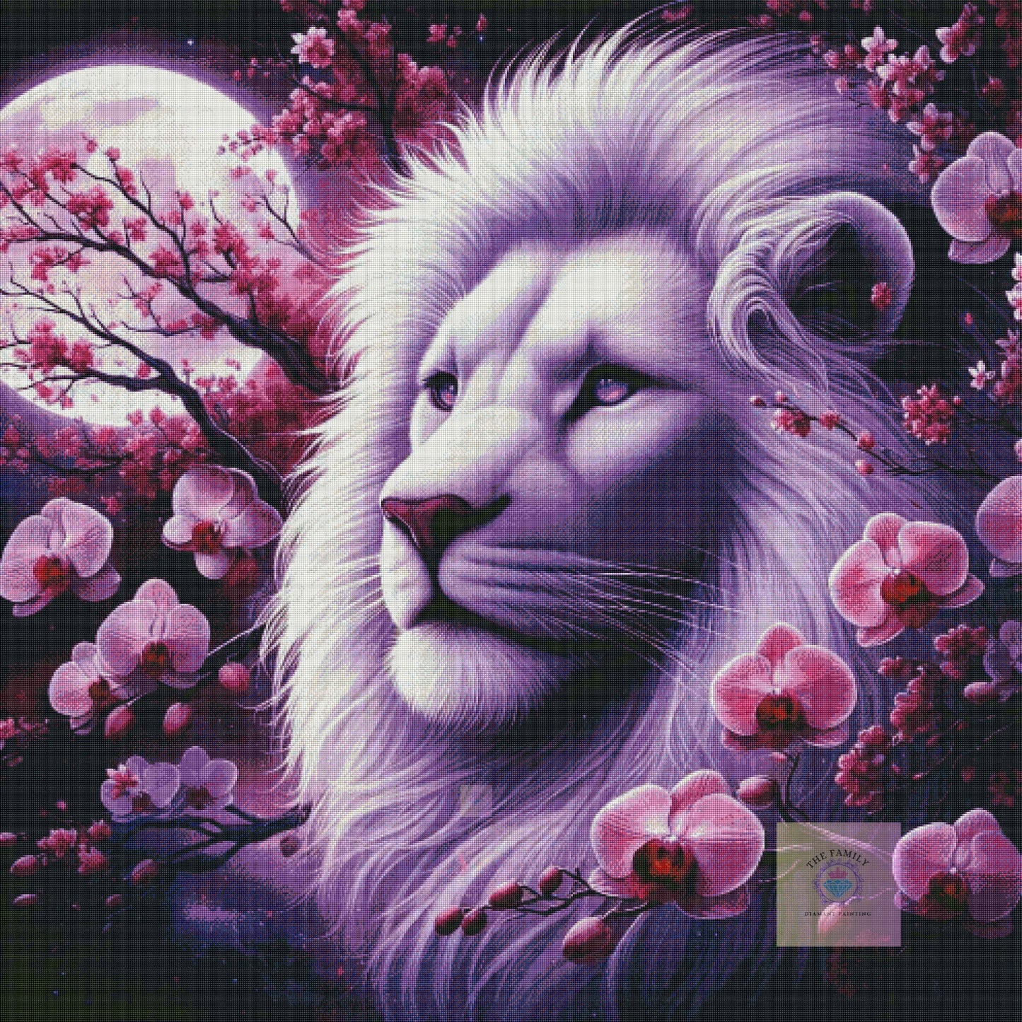 Lion de l’Orchidée Cosmique