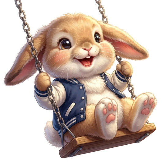 Lapin joyeux