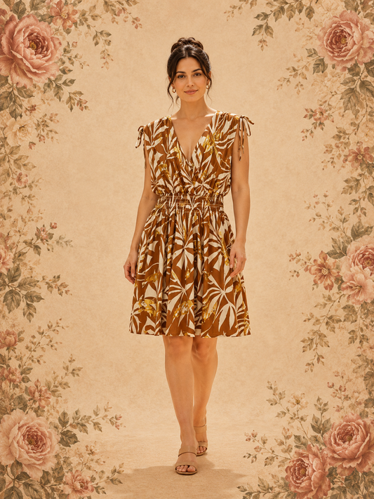 Robe Mathilde (brun)
