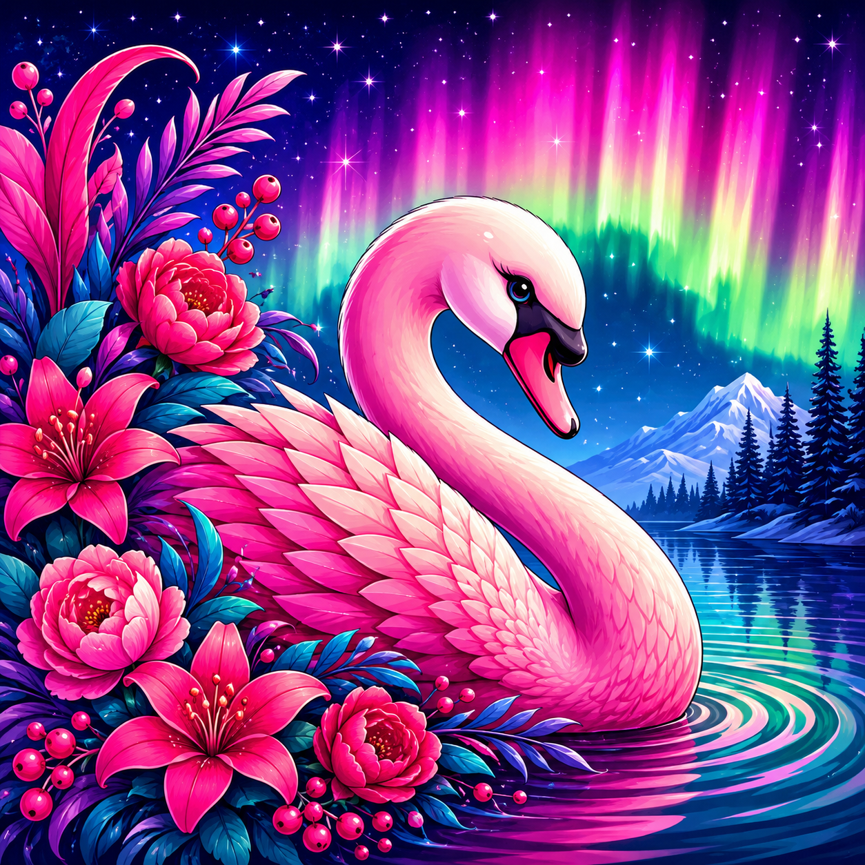 Cygne d’Aurore