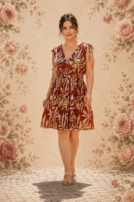 Robe Mathilde (rouille)