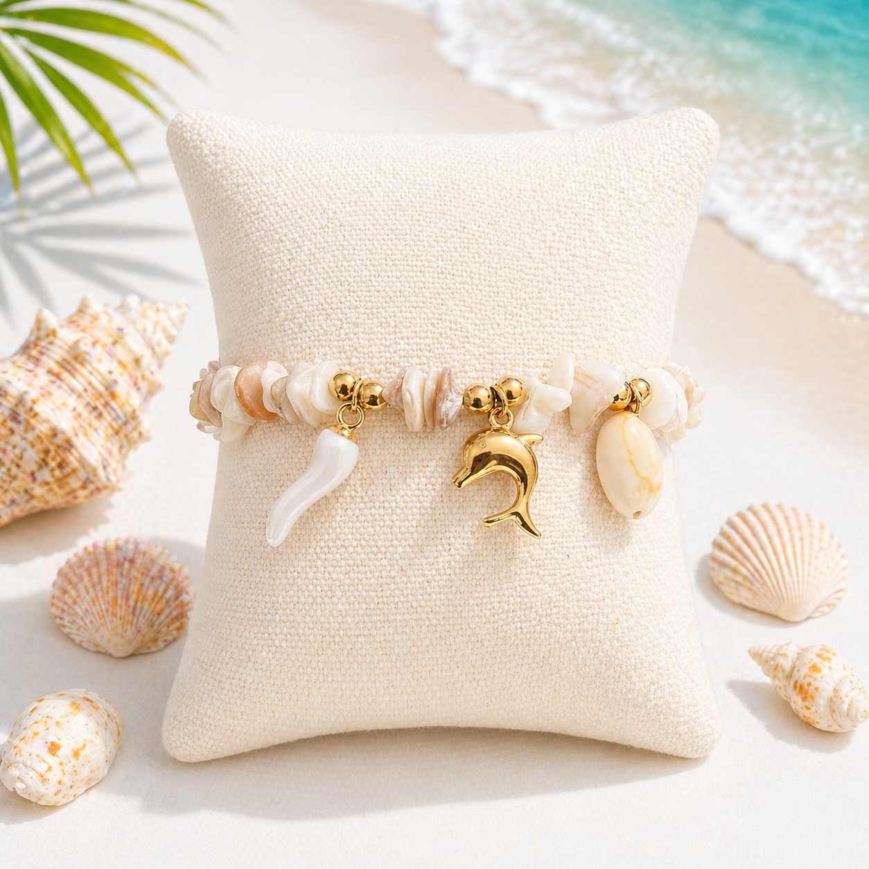 Bracelet coquillage 9