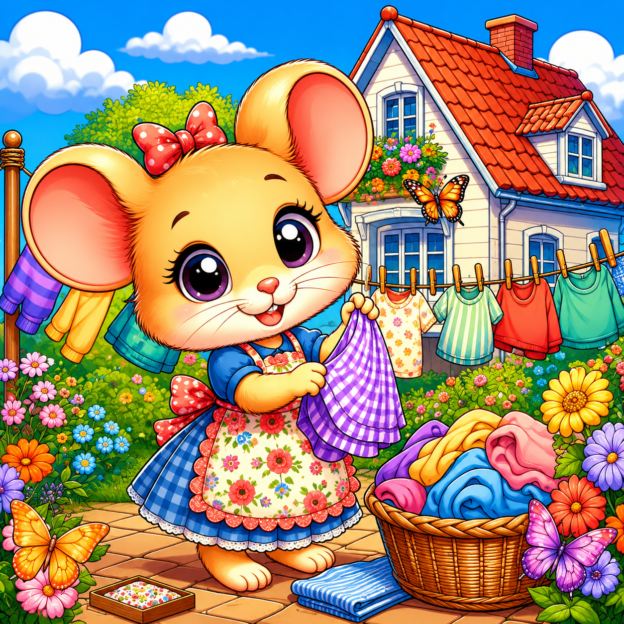 Mimi au Jardin Fleuri
