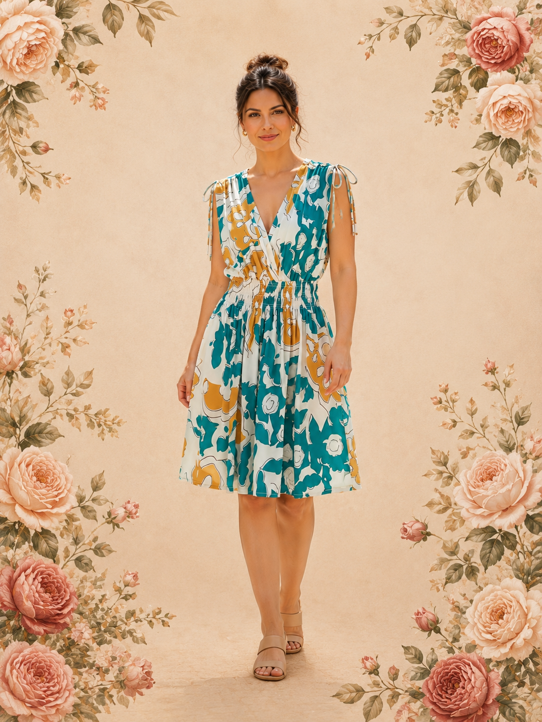 Robe Mathilde (turquoise)