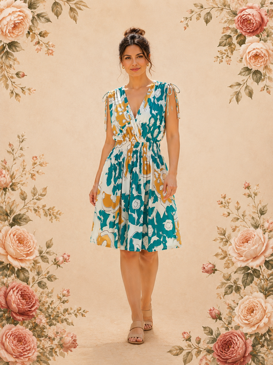 Robe Mathilde (turquoise)