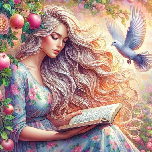 Lecture au printemps