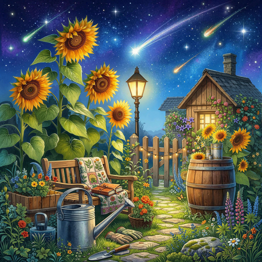 Le jardin des étoiles filantes