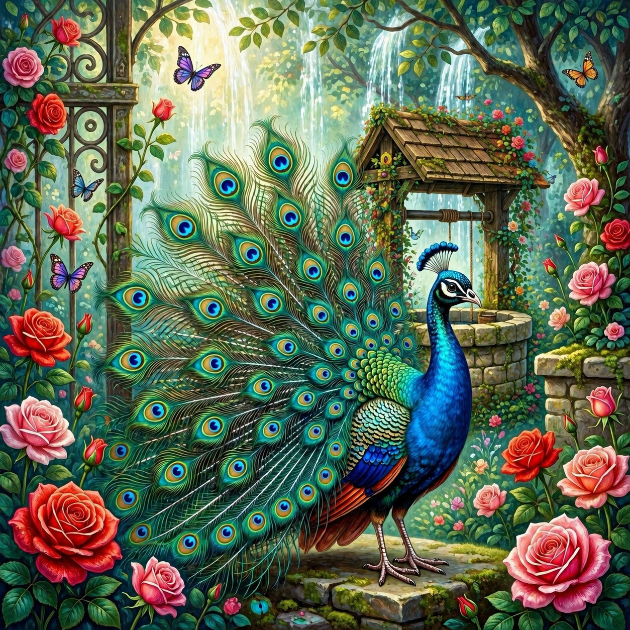 Le Jardin du Paon Royal