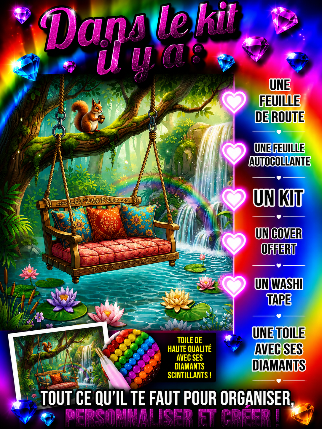 La Cascade Arc-en-Ciel