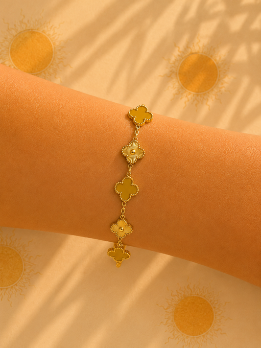 Bracelet tendance (or)