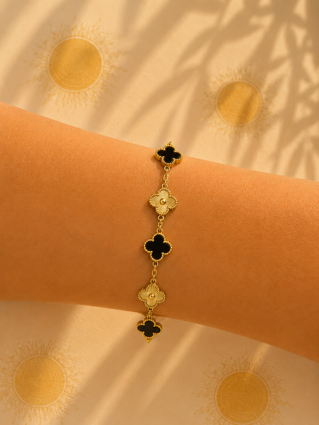 Bracelet tendance (noir)