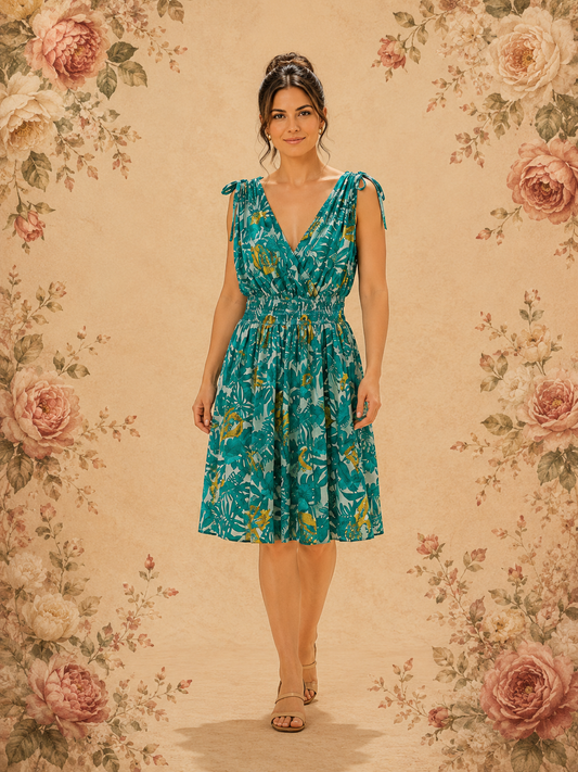 Robe Mathilde (turquoise)