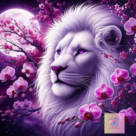 Lion de l’Orchidée Cosmique