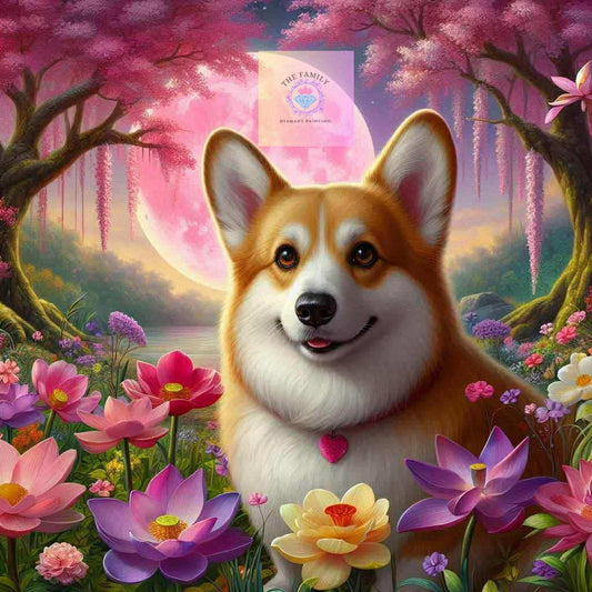 Lune de corgi